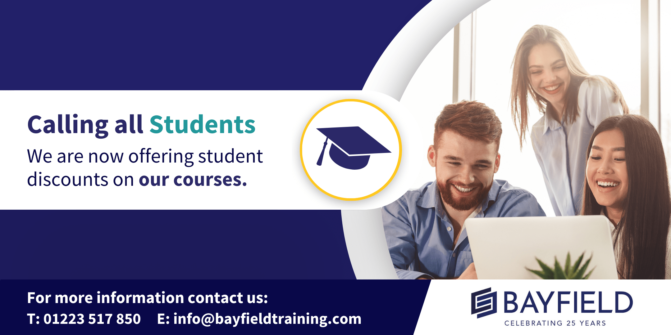 Student Discount Banner